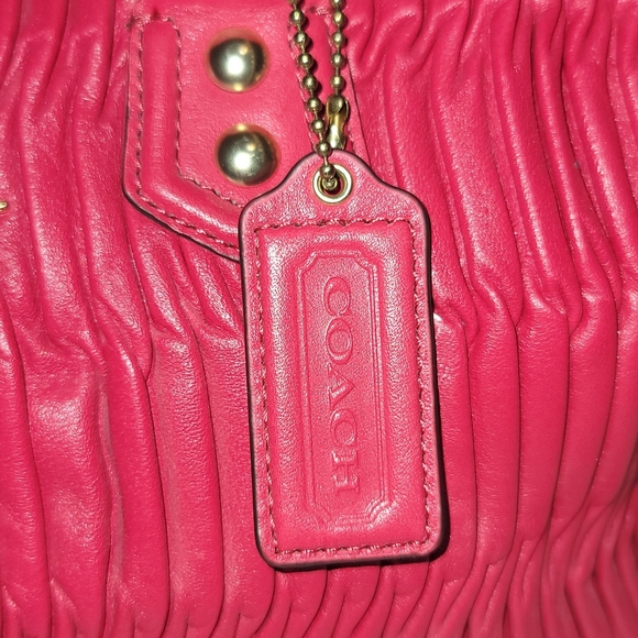 Coach Ashley Raspberry NWT - Picture 4 of 10